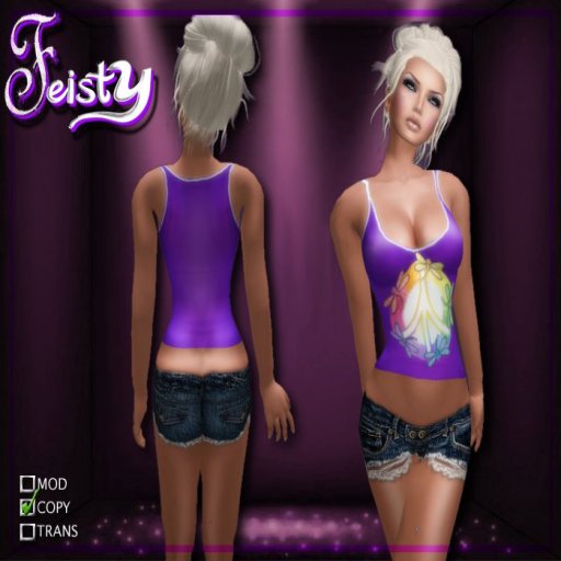 !FEISTY! Designs Peace Outfit Purple