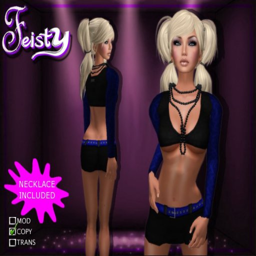 !FEISTY! Designs Bethany Outfit Blue