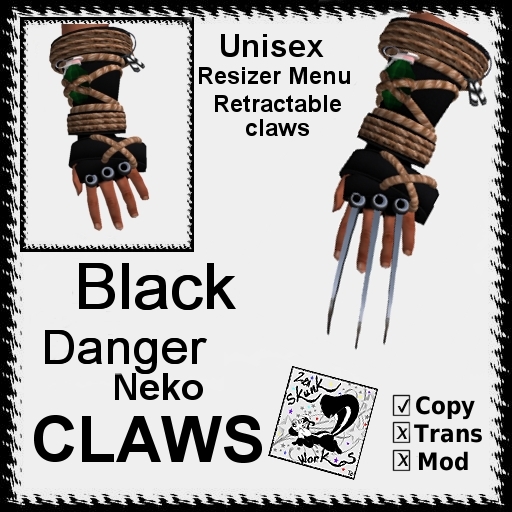 Black Danger Claws