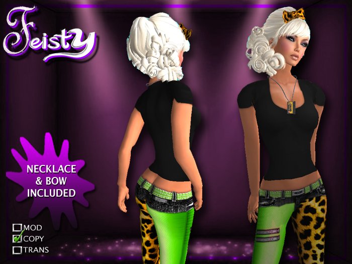 !FEISTY! Designs Flashback Outfit Green