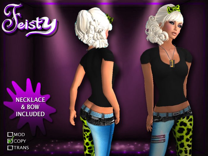 !FEISTY! Designs Flashback Outfit Blue