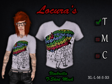 (L's) Mesh T-Shirts umbrella