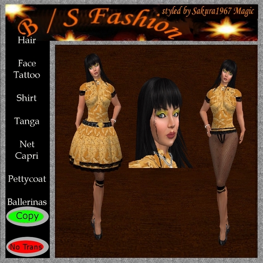 Gold Pettycoat