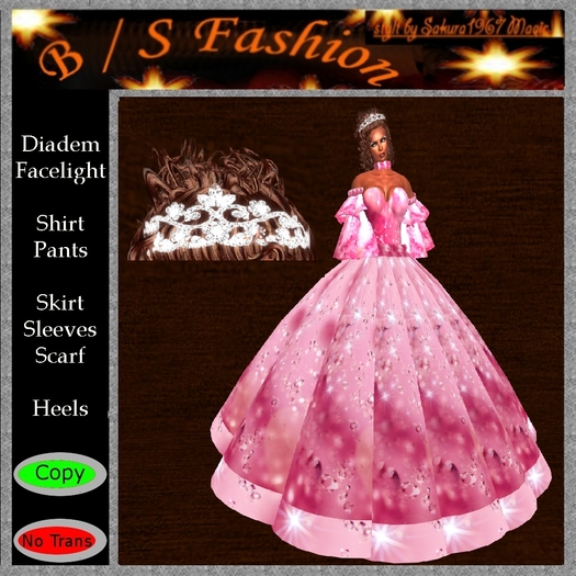 Pink Diamonds Gown