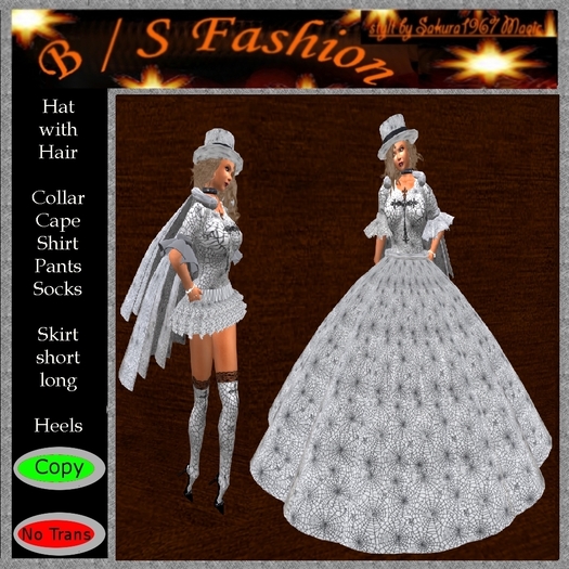 Silver Spider Gown