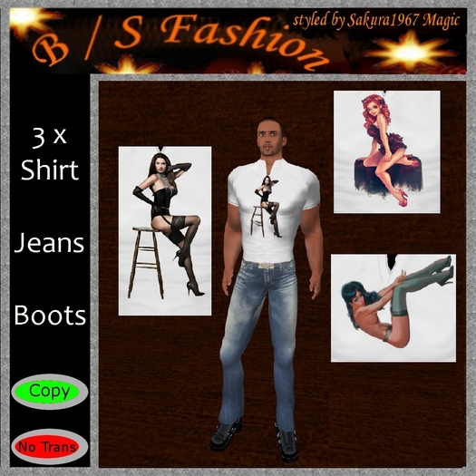 Mens Pin Up Girl