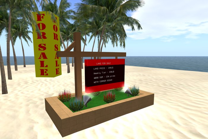 LAND FOR SALE SIGN - XMAS Promo