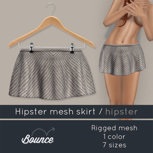 BOUNCE / Hipster / Mesh skirt