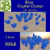 Azurite Crystal Cluster * Multi Height Round 1 Prim, C/M