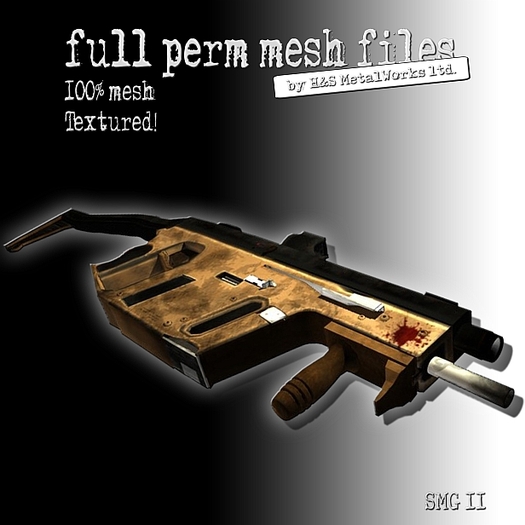 SMG II (Machinegun, Rifle, Gun)