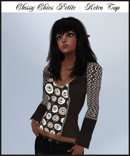 Classy Chics Petite - Retro Top - 10L Promotion
