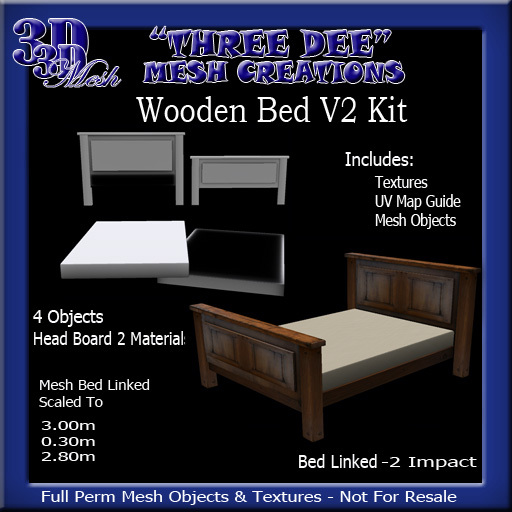 TD Mesh - Headboard V2 - Mesh Kit