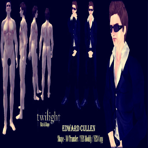 Edward Cullen Skin&Shape