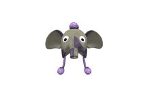 Patch Work Elephant hat green