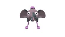 Patch Work Elephant hat rose
