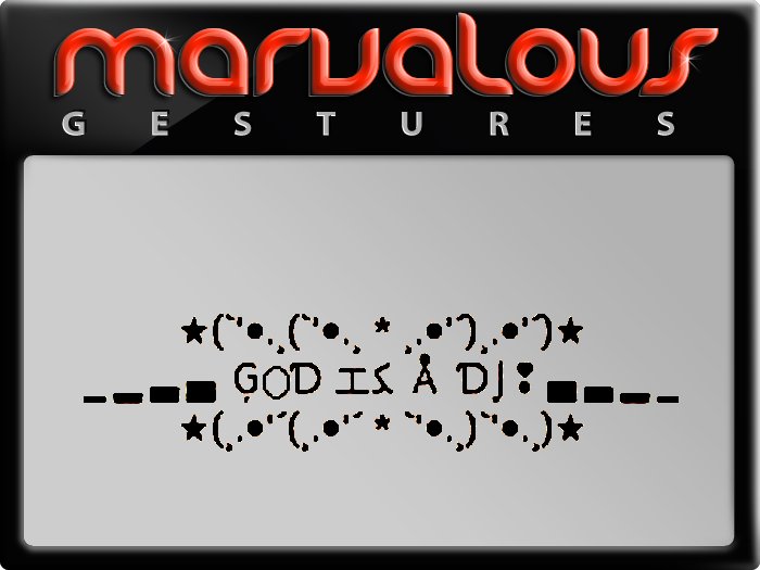 GOD IS A DJ! GESTURE