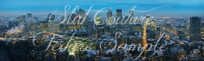Montreal Twilight Panorama