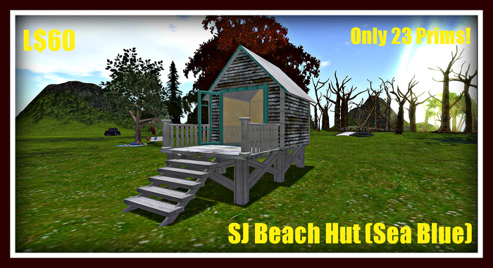 SJ Beach Hut (Sea Blue)