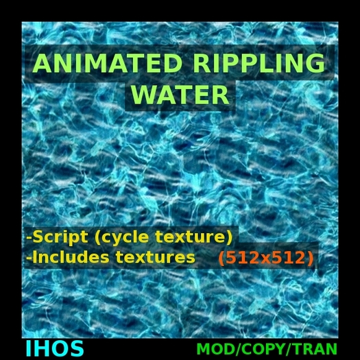 Animated Rippling water01