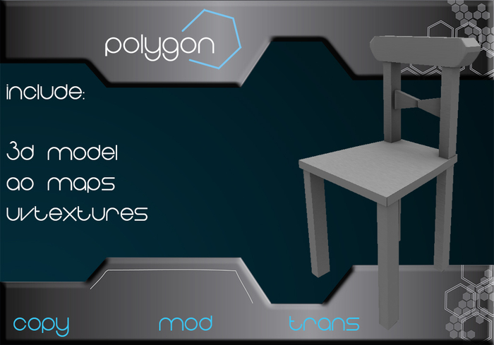 POLYGON-CHAIR1-model