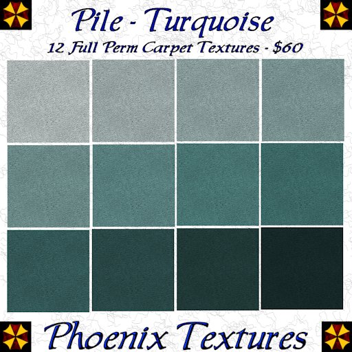 Cut Pile Turquoise