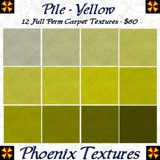 Phoenix Textures - Pile Yellow