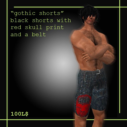 Kii's Laundry-gothicshorts