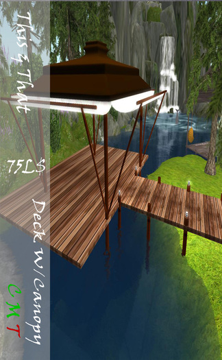 This & That ~ Deck With Canopy & Lights Boxed (Transfer)
