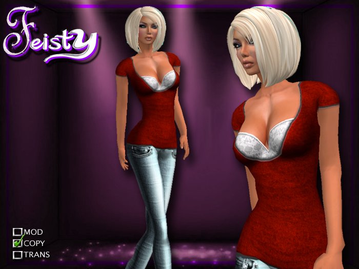 !FEISTY! Designs Lina Outfit Red