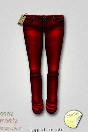 :MeSH:iT: Bright Jeans Red