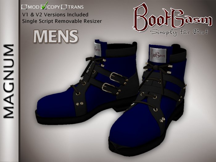 Bootgasm Magnum Men's Boots Blue