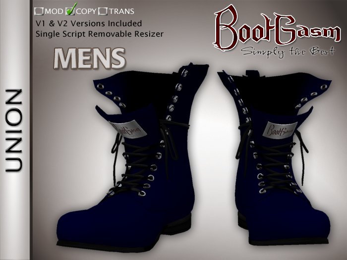 Bootgasm Union Men's Boots Blue