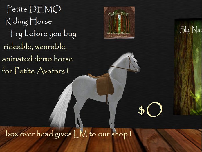 Dragonsfyre Petite Riding Horse DEMO DEMO2 