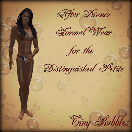 ~TB~ After Dinner Formal Wear for the Distinguished Petite