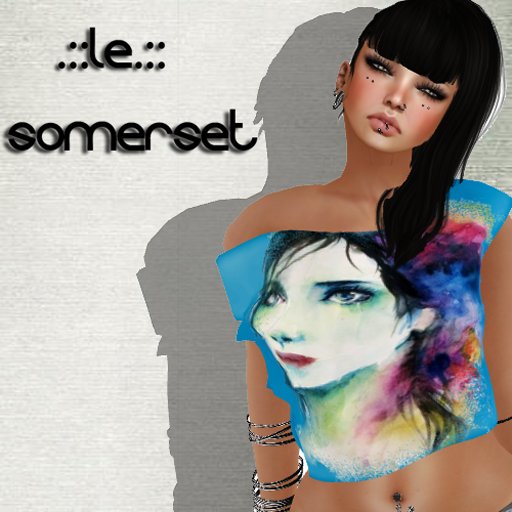 ::.LE.::Somerset  Mesh_ blusa BLUE