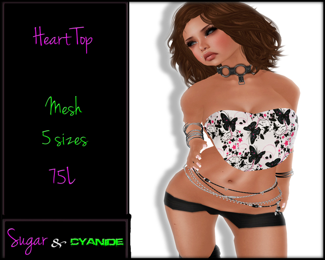 **S&C** Heart Tops - Fat Pack