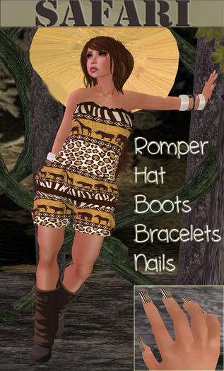 **S&C** Safari Complete Outfit