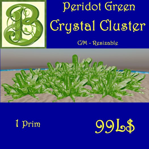 Peridot Green Crystal Cluster * Multi Height Round 1 Prim, C/M