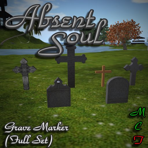 AS ~ Grave Marker - *Full Set