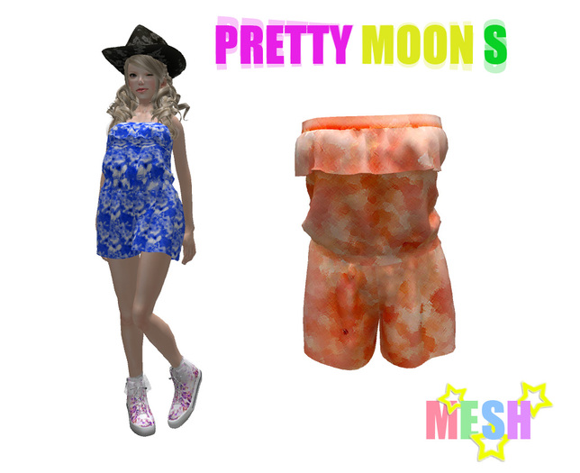 !@!PrettyMS!@!You're bright red strapless romper