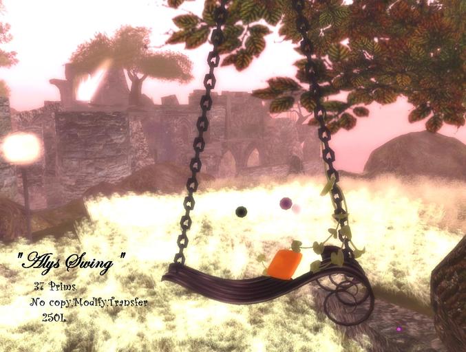 Alys cuddle swing -``'* Romantic Swing By Rie *'``  Boxed