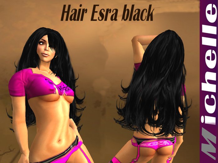 MMShop: Hair Esra black