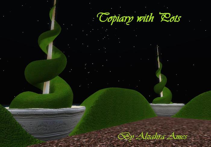 Topiary with Pots (Boxed)