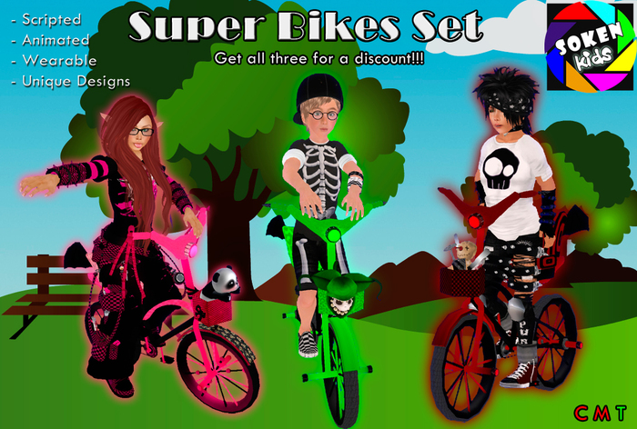 [S.K.] Super Bikes Set