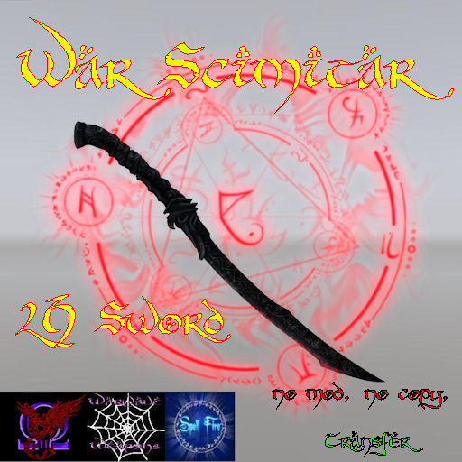 2 Hand Sword "War Scimitar"