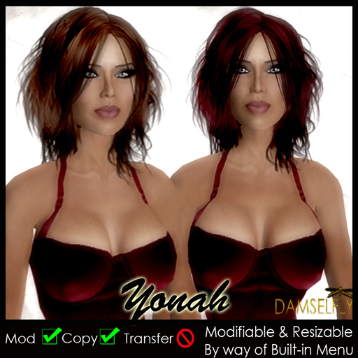 *~*Damselfly*~*Yonah All Shaded Tips