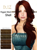 =DeLa*= Mesh Hair "Shell" Light Browns