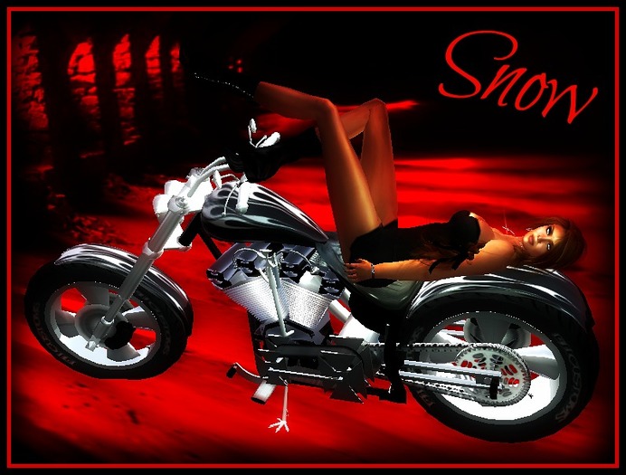 ~*MRC*~ Sexy Female Bike Pose II (Boxed)