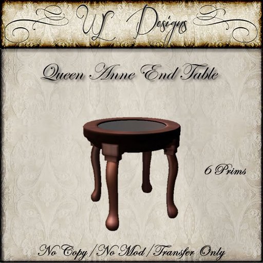 WLD-Queen Ann End Table