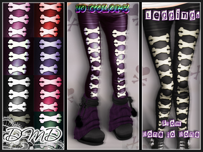 .::DMD::. From Bone To Bone  Leggings